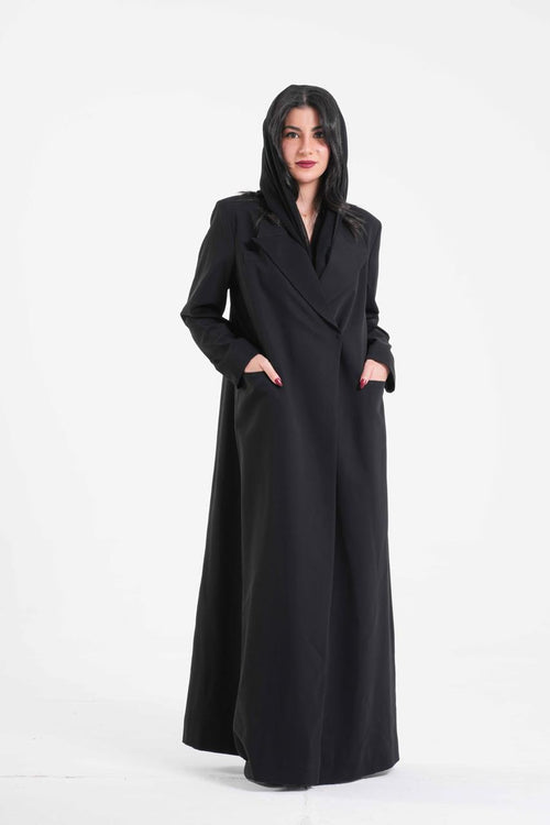 OSH0012 - Italian premium Crepe signature Black Blazer