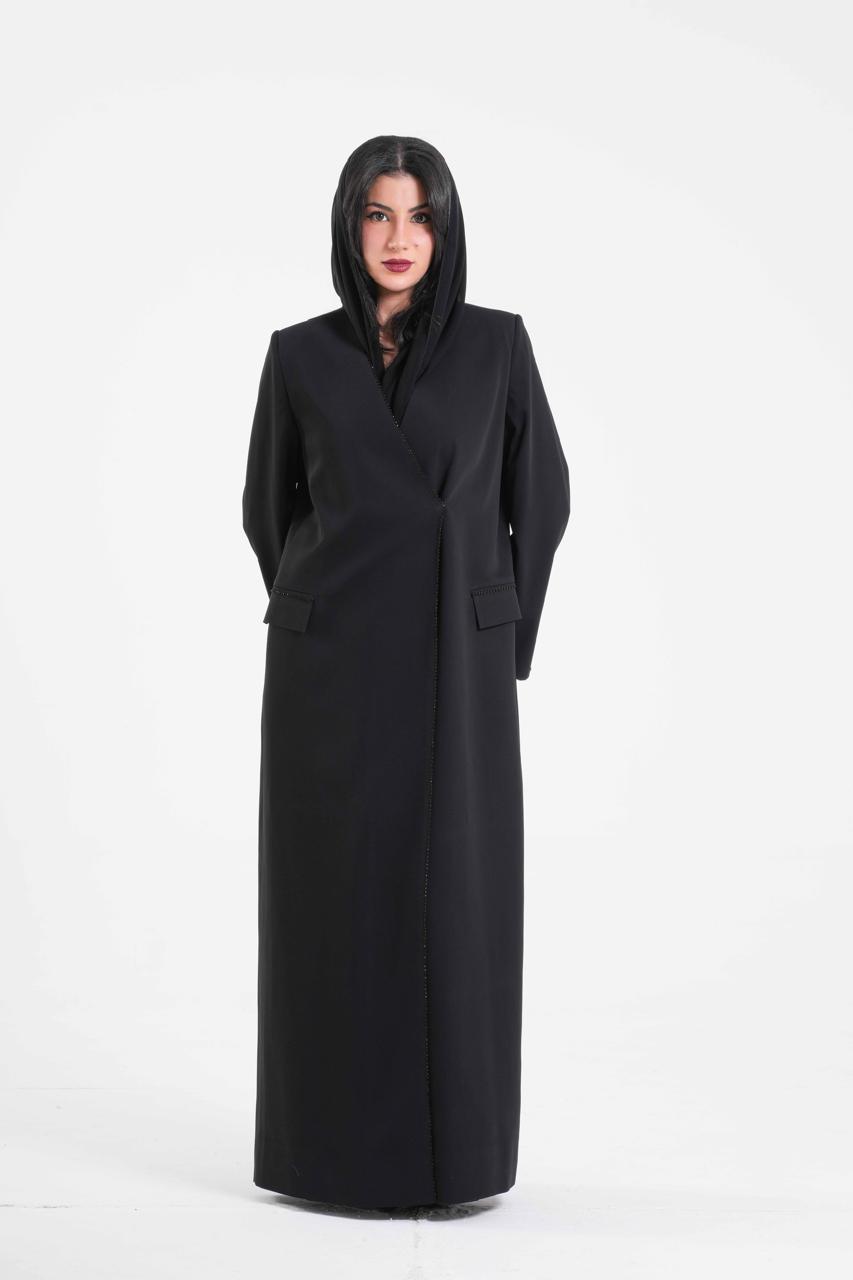 OSH0011 - V Blazer in Noir Black